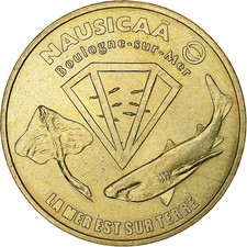 Frankreich, betaalpenning, Boulogne-sur Mer  - Nausicaa n° 1, 1998