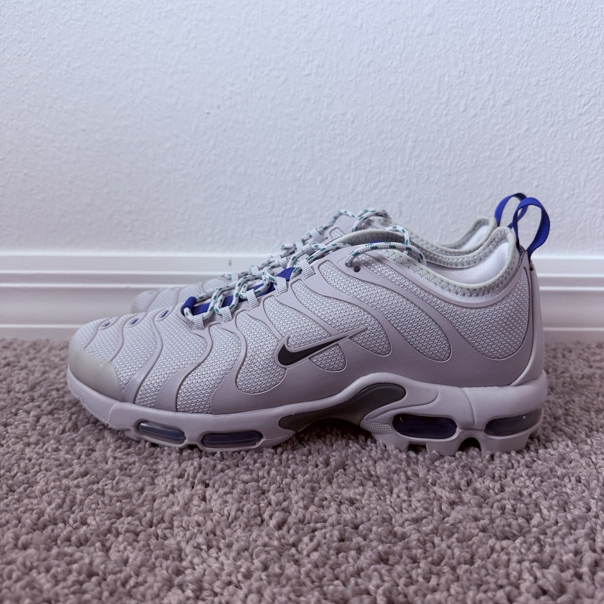 Nike Air Max Plus TN Ultra Platinum Grey Racer Blue AR4234-001 