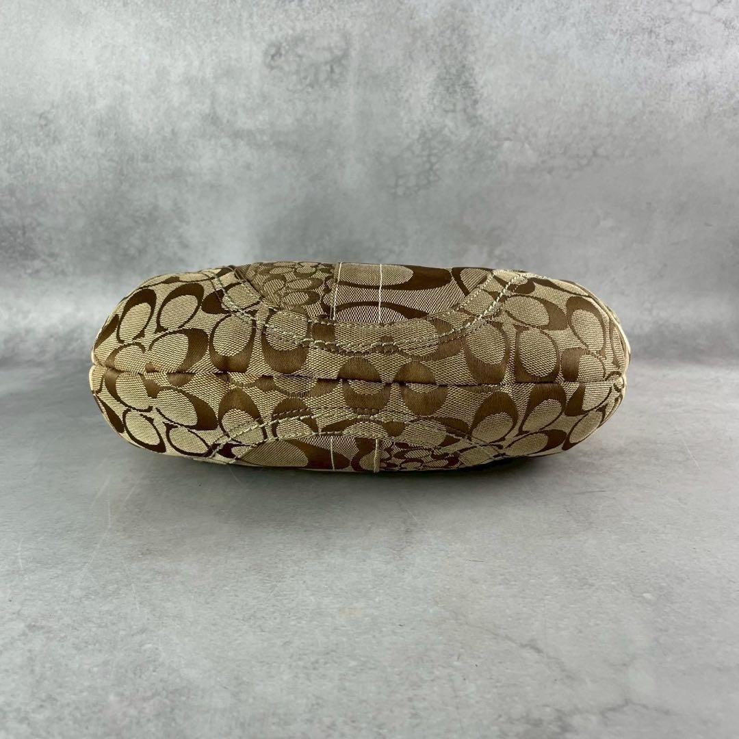 Coach Hobo One Shoulder Bag Canvas Python Embosse… - image 7