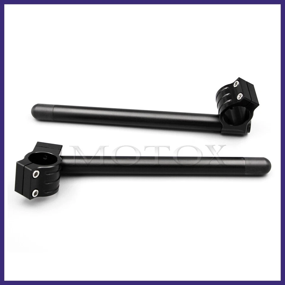 Manillar ajustable tubo horquilla clip apto para Yamaha XS360 SRX250 XV250 XS400  Foto 3 de 4