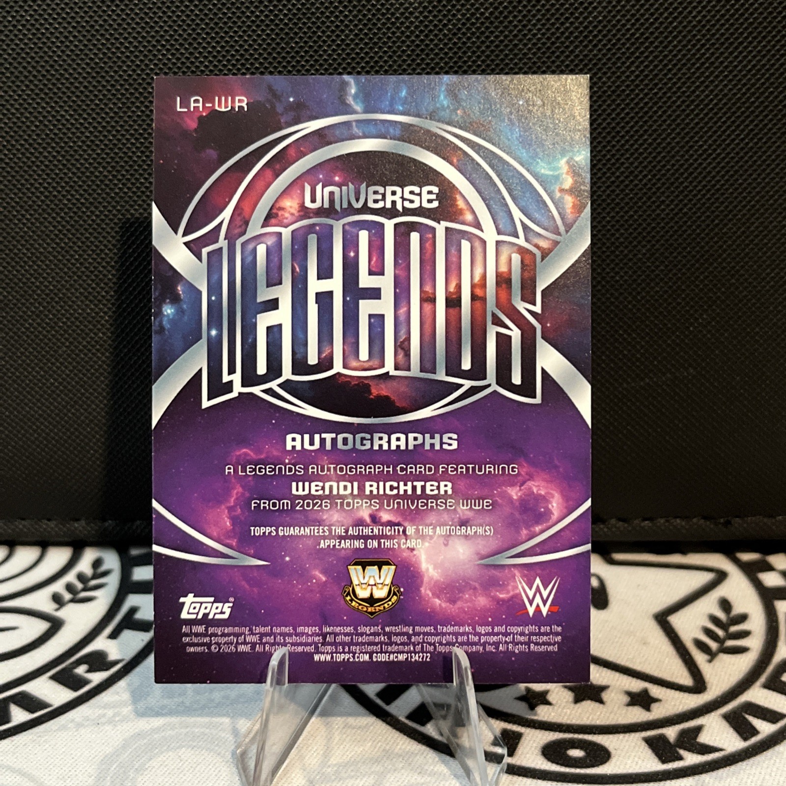 2026 Topps Universe WWE Universe Legends Auto Wendi Richter #LA-WR view 2