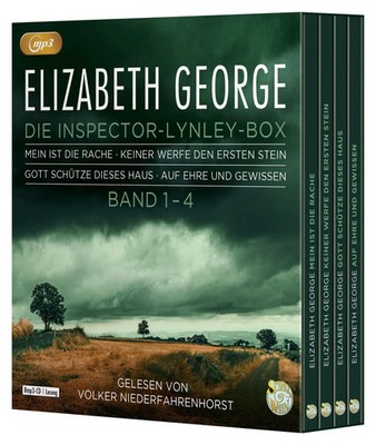 Die Inspector-Lynley-Box | Schall&Wahn | Elizabeth George | MP3-CD | 8 Audio-CDs