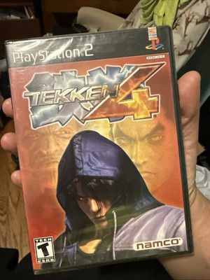 Tekken 4 (Sony PlayStation 2, PS2 2002) Sealed Black Label RARE .First edition 