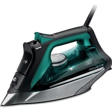 Rowenta Pro Master X-CEL 1775W Black & Teal Clothes & Garment Steam Iron DW8360
