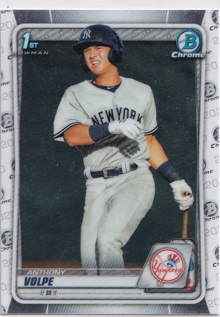 2020 Bowman Chrome Anthony Volpe #BCP-139