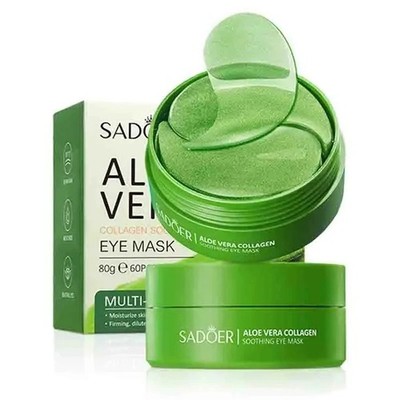 60 PCS Collagen Eye Patches Anti Aging ,Wrinkles Dark Circles Eye Bags Moistrize