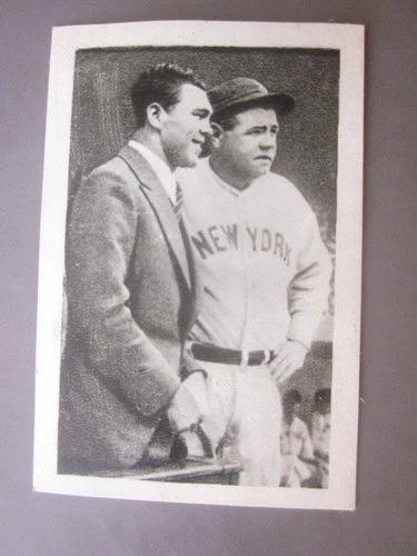 42730 BABE RUTH Bulgaria Sport Photos Trading Card 1933 original