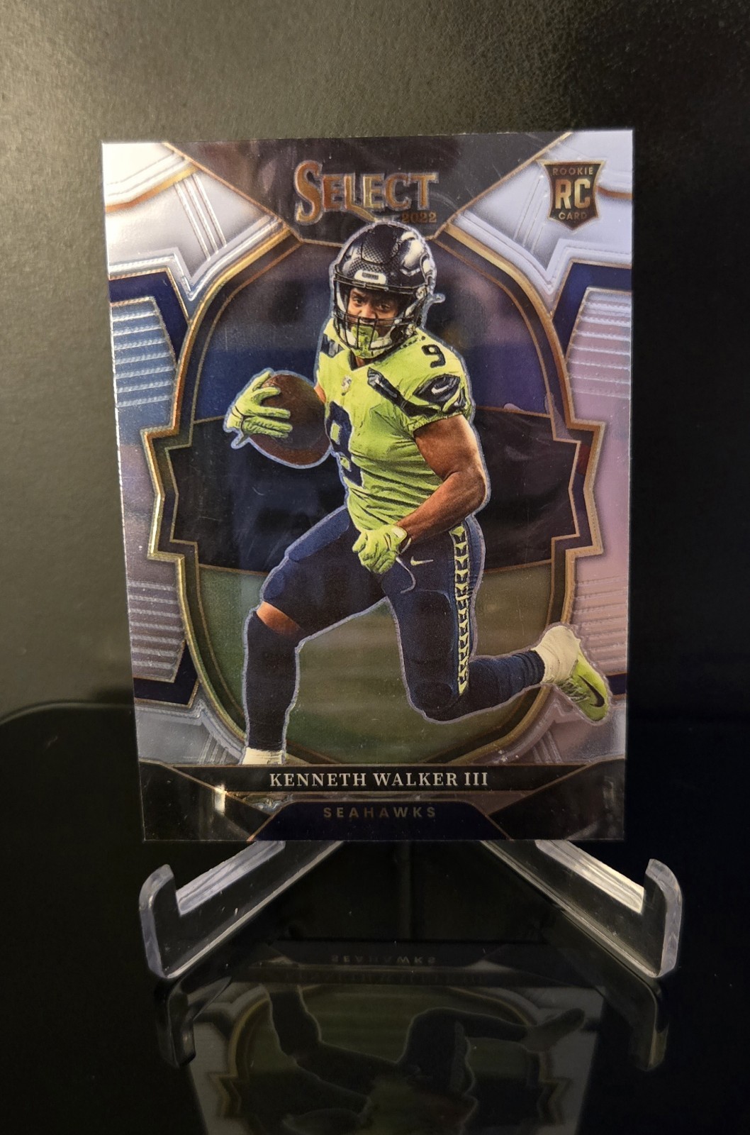 KENNETH WALKER III RC 🔥 2022 Panini Select Concourse Rookie Card No. 2