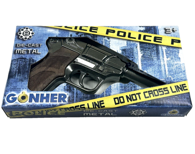 トイガン LUGER 16999 TOY German LUGER 9mm WWII Diecast Metal Ring Cap Pistol Gun CAPGUN