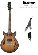 IBANEZ ARTCORE AM53 TF Tobacco Flat HOLLOW BODY CHITARRA SEMIACUSTICA + TRACOLLA