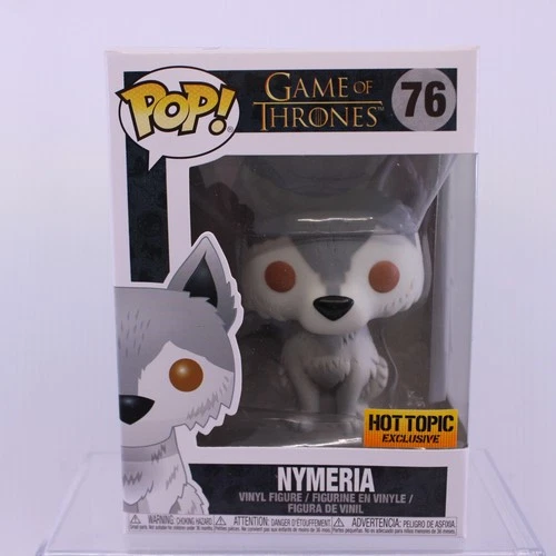 F1 Funko Pop Vinyl Figure Game of Thrones Hot Topic Exclusive Nymeria 76