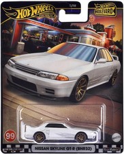 NISSAN SKYLINE GT-R BNR32 Hot Wheels Boulevard 99 Modello Auto 1:64 7cm HRT74