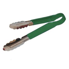 Winco UT9HPG 9 in Green Tongs