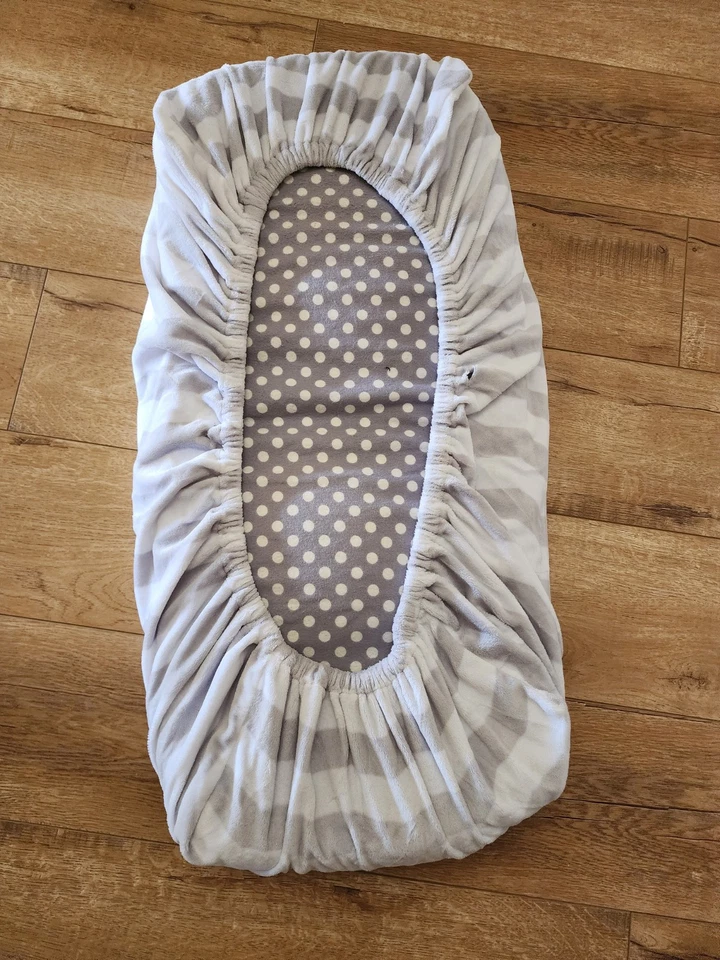 LOTE Carrinho Recém-nascido Berço Colchão 29x12" Espuma de Memória Flanela TOP - Imagem 3 de 4