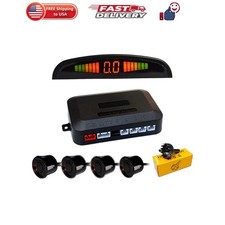 Car Parking sensors,4 Reverse Backup Parking sensors kit with LED Display, Re...