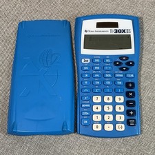 Texas Instruments TI-30X IIS Scientific Calculator Tested w/ Cover