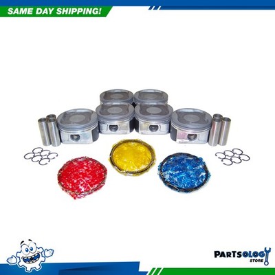 DNJ PRK969 Piston and Ring Kit For 03-15 Toyota 4.0L V6 DOHC 24V 1GR-FE