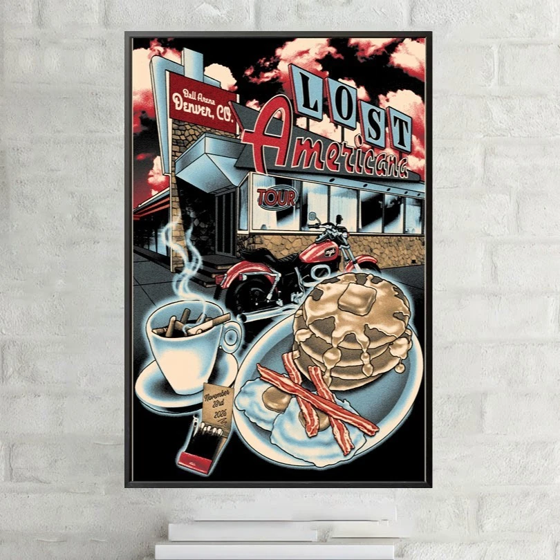 MGK 2025 Denver Poster – Nov 23 Event Concert Artwork Print - Wall Decor