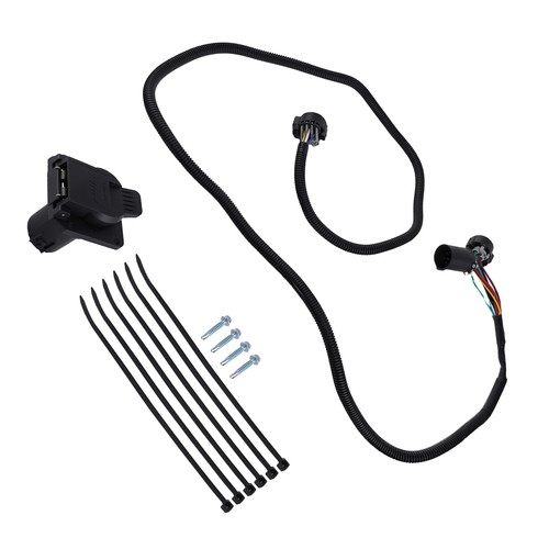 7-Pin Trailer Wiring Harness w/ Connectors for Ford Super Duty F250-F550 2017-22 - Picture 4 of 12