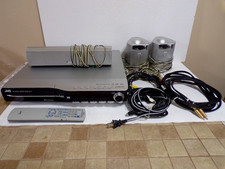 JVC XV-THC5 5 Disk Home Theater DVD Player/Receiver w/Wires, Remote  Speakers