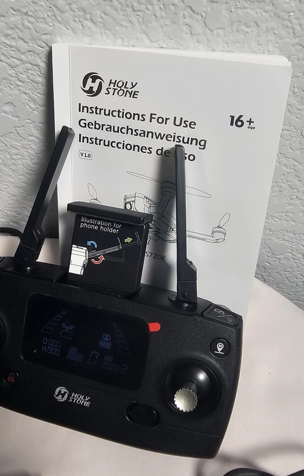 Holy Stone HS720E Drone w/ 2 Batteries + GoPro Max 360 Camera Bundle - Image 3 of 4