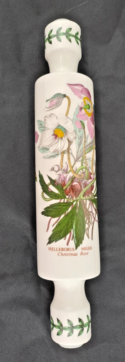 Vintage Portmeirion Botanic Garden "Christmas Rose" Ceramic Rolling Pin
Opens in a new window or tab