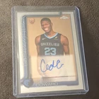 2025 Topps Cedric Coward Chrome Rookie Autographs (Raw)