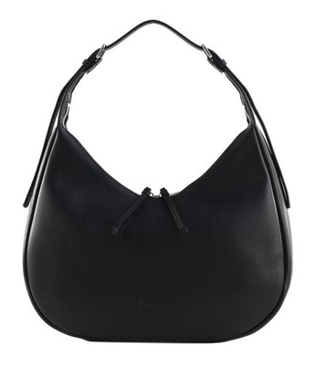 LACOSTE Hobo Bag Schultertasche Tasche Noir schwarz Neu