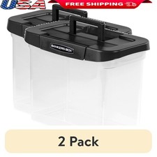 Modular Plastic File Organizer Stackable Storage Box Letter Legal Files New