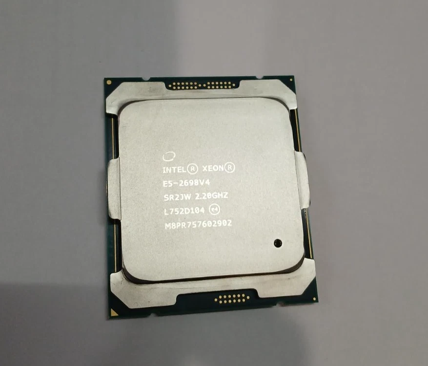 Processeur Intel Xeon E5-2698 V4 (SR2JW) – 20 Cœurs – 2.2-3.6 GHz – 50 Mo Cache – LGA2011-3