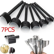 Leather Craft Tools Set Half-Round Arc-Shaped Cutter Punch Tool for Belt Strap