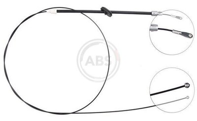 SEILZUG FESTSTELLBREMSE VORNE ABS K13321 FÜR MERCEDES VW