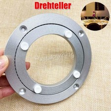 ALUMINIUM Drehteller Drehplatte Drehring Drehlager Drehkranz Flanschlager 120mm