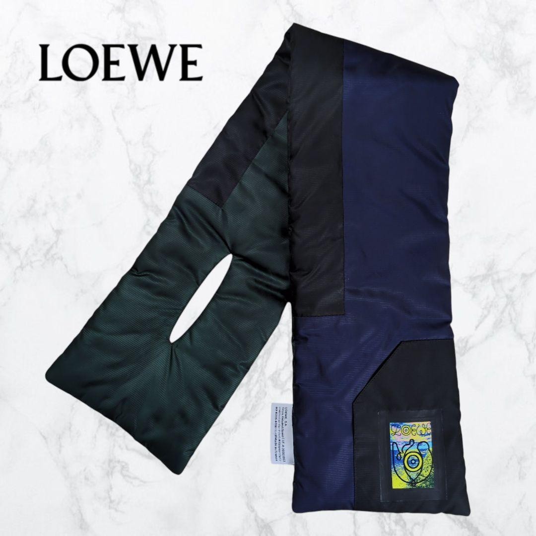 Loewe Logo Patch Panel Down Muffler Multi Color U… - image 1