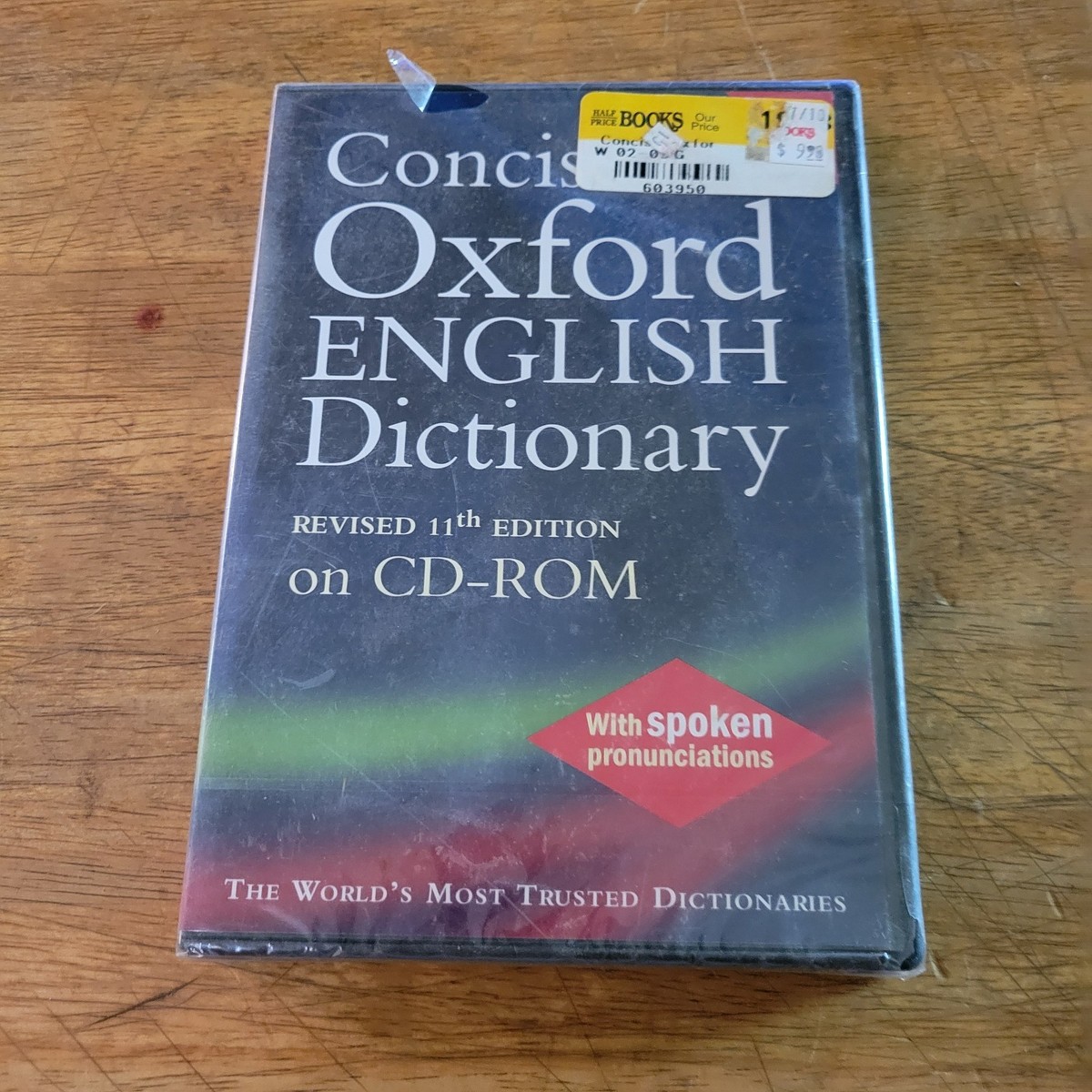 Concise Oxford English Dictionary - CD-ROM Edition BRAND NEW