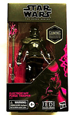 Star Wars Coll. Action Fig ELECTROSTAFF PURGE TROOPER Gaming Greats NIB Hasbro