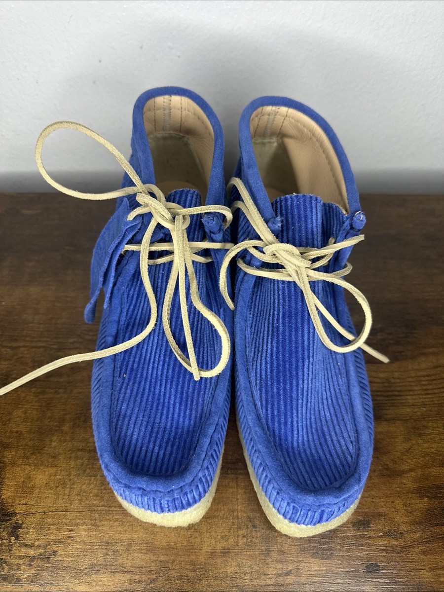 Clarks ORIGINALS x MAYDE Worldwide Cord Boots Wallabee