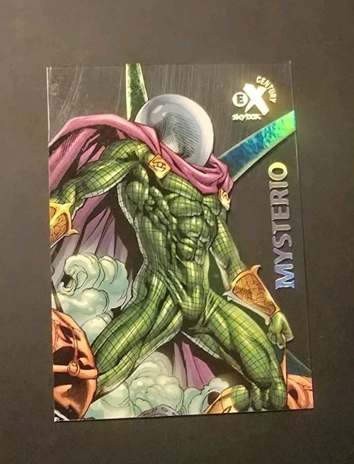 2017 Fleer Ultra Marvel Spider-Man MYSTERIO EX CENTURY INSERT CARD, #EX6 - NM!