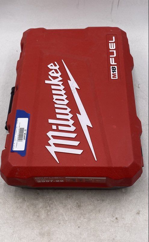 Milwaukee 2997-22 Red Hard Shell Carrying Case For 2-Tool Combo Kits