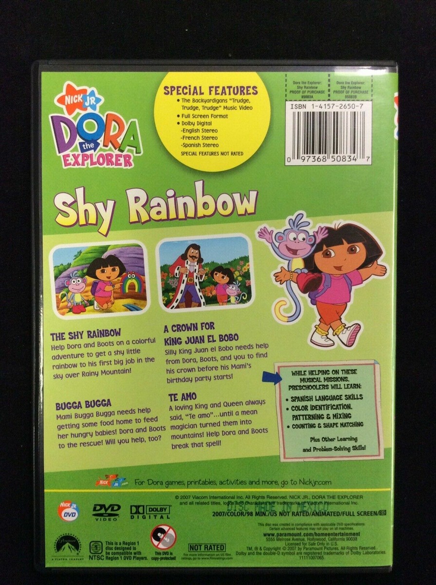 【中古】 Shy Rainbow / (DVD) Dora The Explorer: Shy Rainbow (DVD) DISC ONLY w/ BLANK CASE