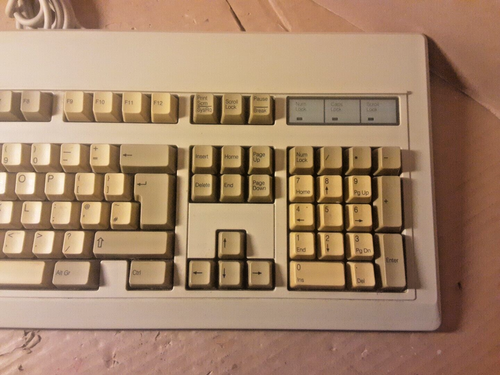 VINTAGE KEYBOARD AQ6-MTN1Z15 MODEL:RT6255TUK - Picture 3 of 11