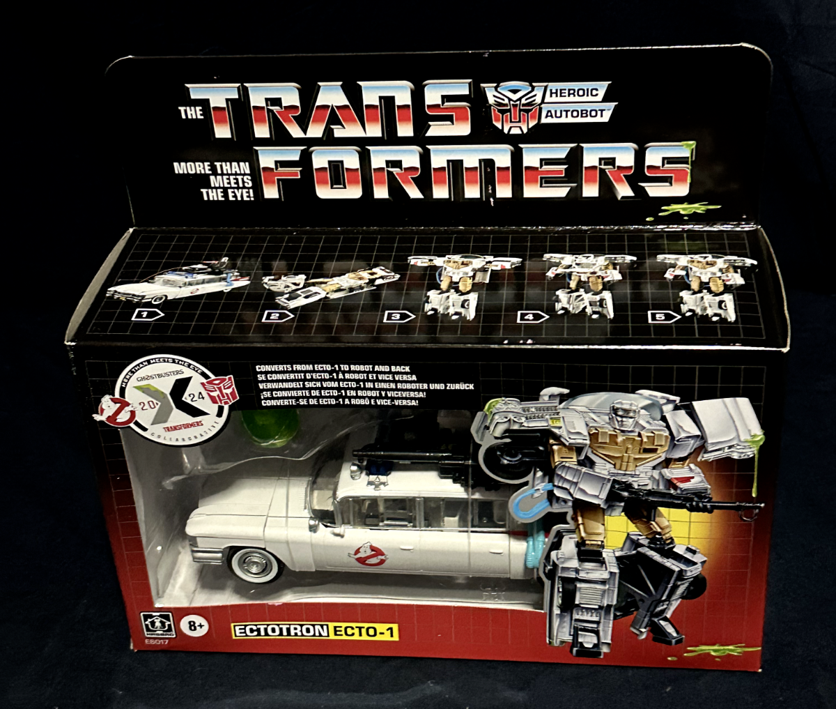 HASBRO Transformers X GHOSTBUSTERS ECTOTRON ECTO-1 NEW SEALED