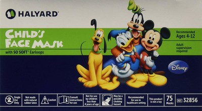Download Halyard Health Child S Masks Pediatric Child Disney Print 47127 Box Of 75 Ebay Yellowimages Mockups