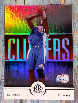 Elton Brand Los Angeles Clippers 2005 Upper Deck NBA Reflections #42