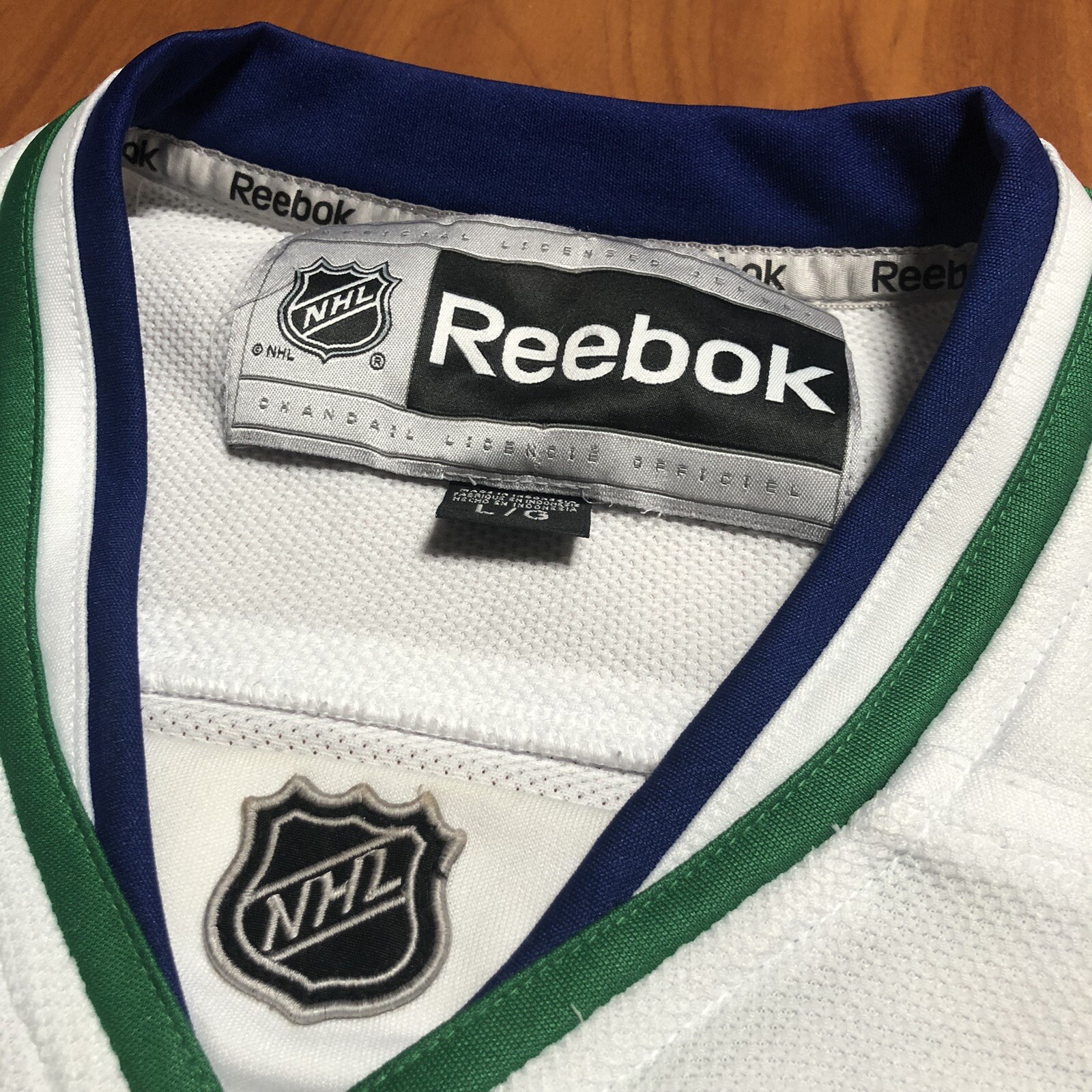 Vancouver Canucks Reebok 40th 2.0 Vector Anniversary Prototype