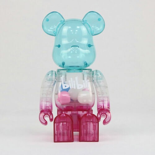 Bearbrick 400% BILIBILI Vinyl 28 cm Cool Bear Figure Bearbrick 400% BILIBILI Vinyl 28 cm Cool Bear Figure