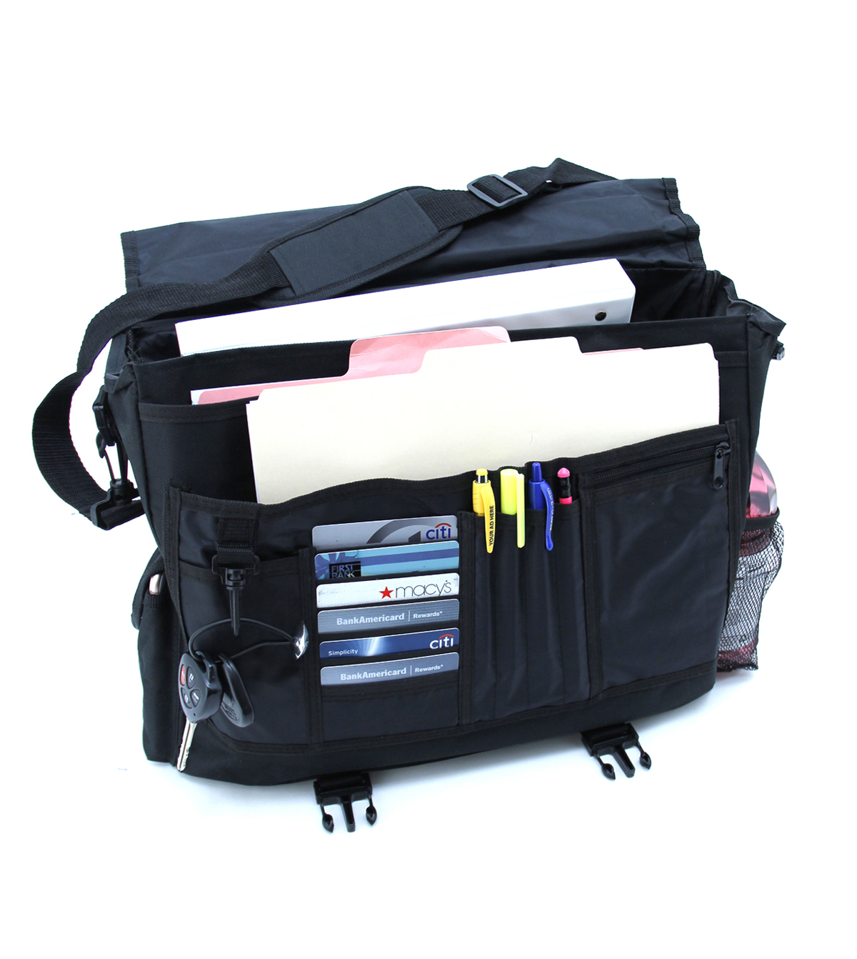 Organizer's Messenger Bag/ Office Messenger Bag/ School Messenger Bag