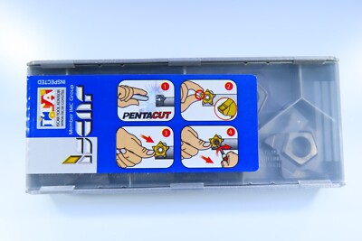 NEW BOX ( 5 PCS ) ISCAR PENTA 24R070-37960 IC908 PARTING CARBIDE GROOVING INSERT