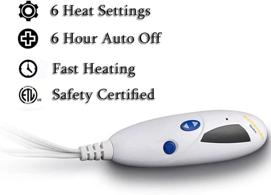 Biddeford TC13B1 4 Prong Digital Heated Electric Blanket Controller with - Image 2 of 2