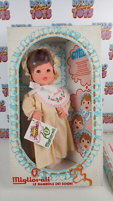 MILCHI PRIMO DENTE PRIMODENTE MIGLIORATI BAMBOLA ABITO AZZURRO